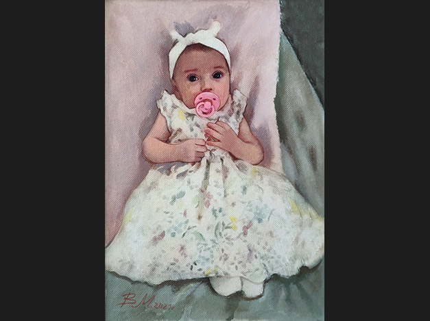 A little portrait for a little princess